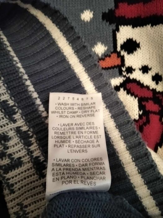 Sweter świąteczny M