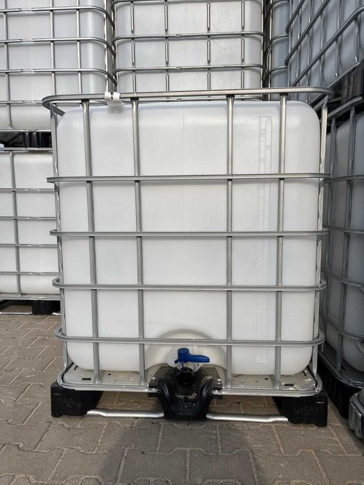 Paletopojemnik , Mauser, Mauzer, IBC zbiornik na wodę deszczowke 1000