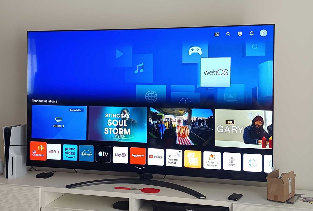 TV LG 75" QNED916 QNED Smart TV 4K