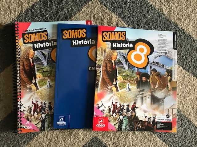 "Somos História 8" - História - 8º ano – NOVO - PROJECTO PROFESSOR
