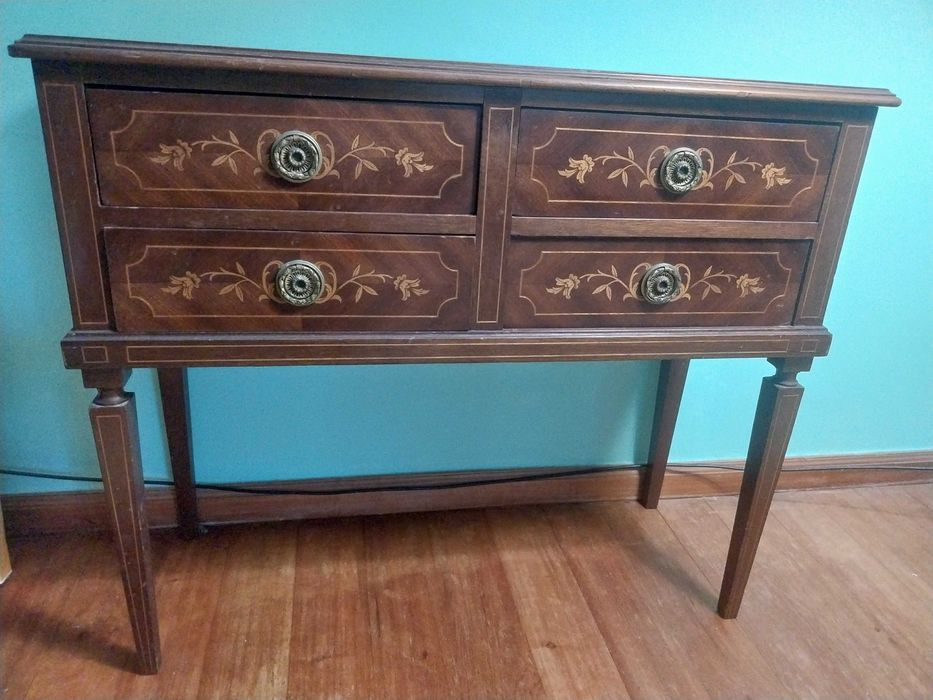 Cabeceira carvalho, mesa apoi embutidos, mesa 3 cadeiras, Colchão Ikea64552108959362122