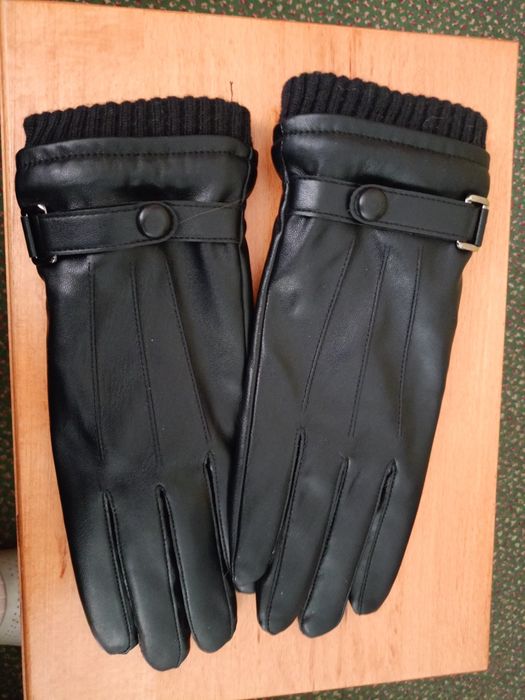 Rękawiczki damskie z futerkiem