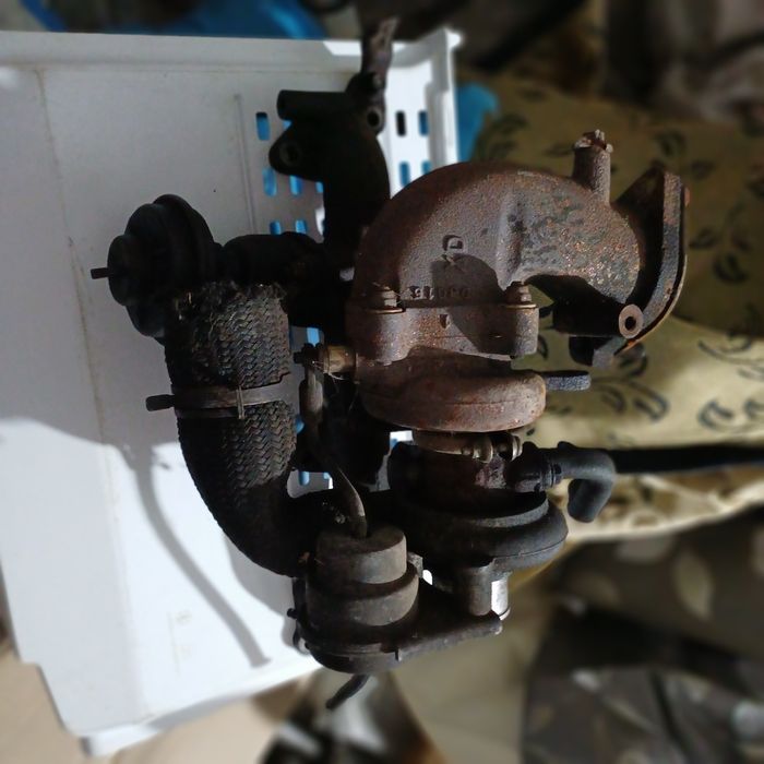 Турбина с кллектором киа  2 л.CRDI