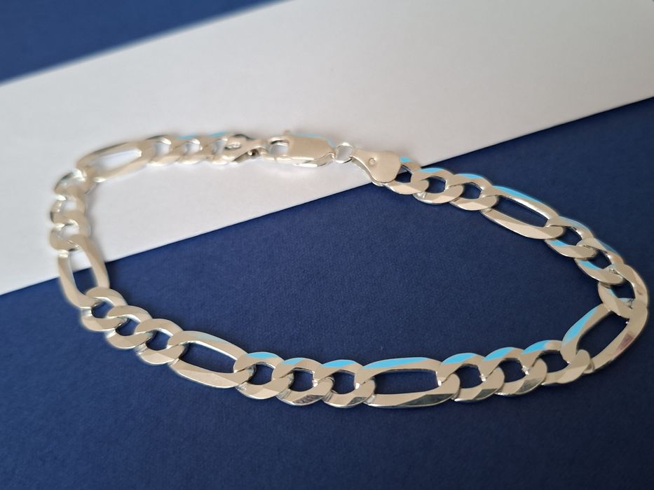 Męska srebrna bransoletka pr.925