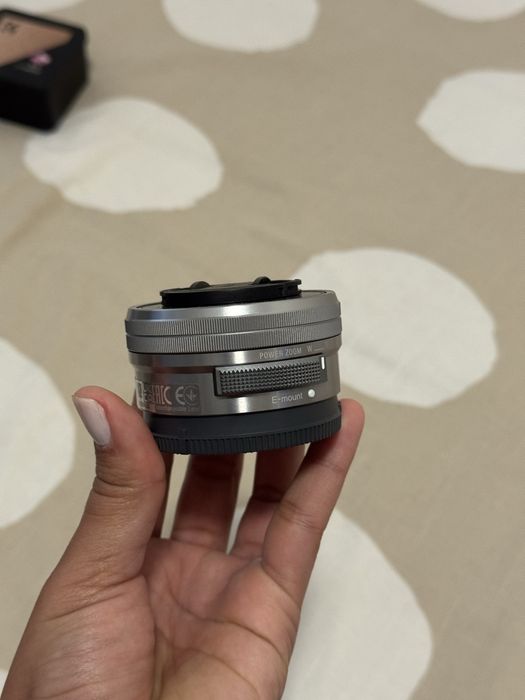 Lente 18-200 Tamron  + adaptador + lente 16-50 sony