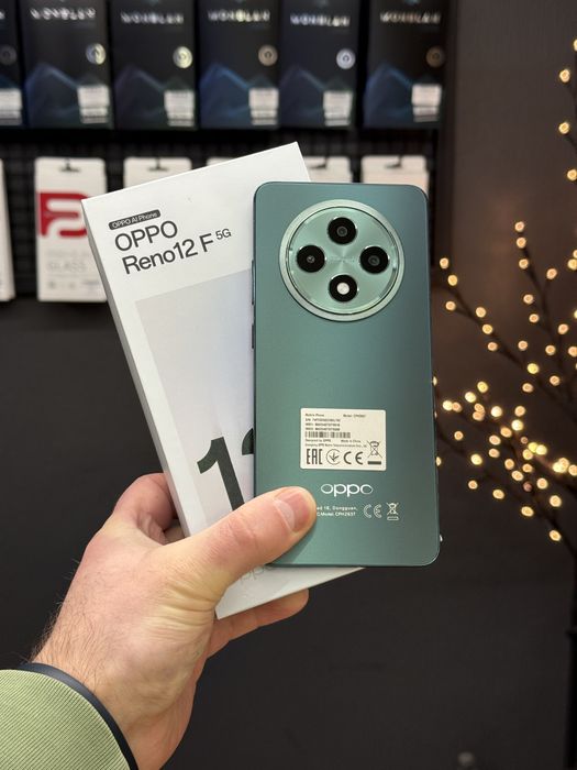 Офіційний OPPO Reno12 F 5G 8/256Gb Black Green Магазин