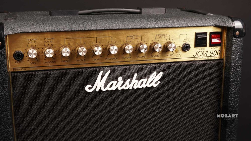 Marshall JCM 900 Model 4501 Combo + Marshall 1912 1x12 Cabinet