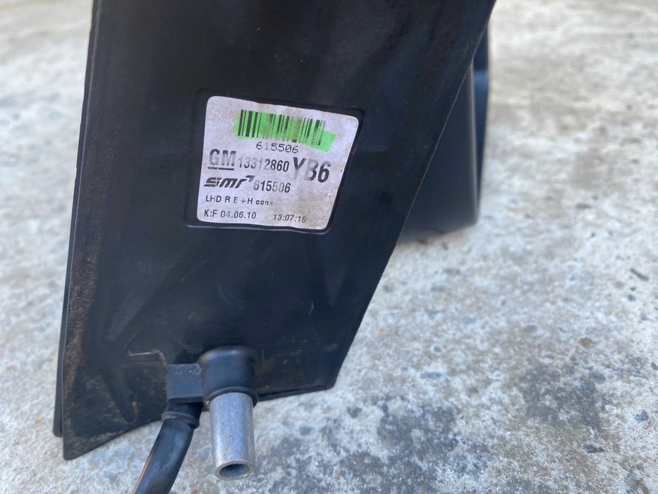 Праве дзеркало заднього виду Opel Zafira B (12см)