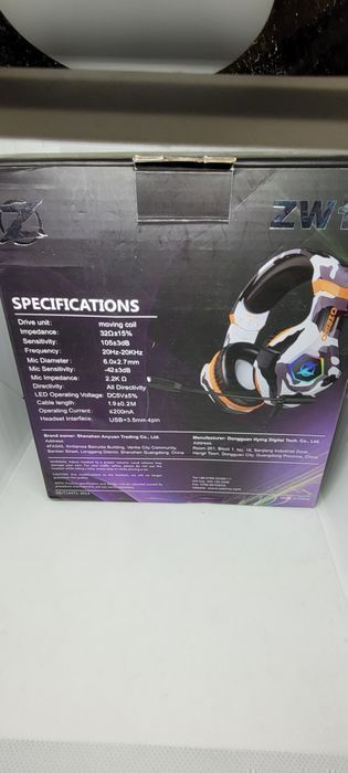 Słuchawki Gamingowe Ozeino Zw10