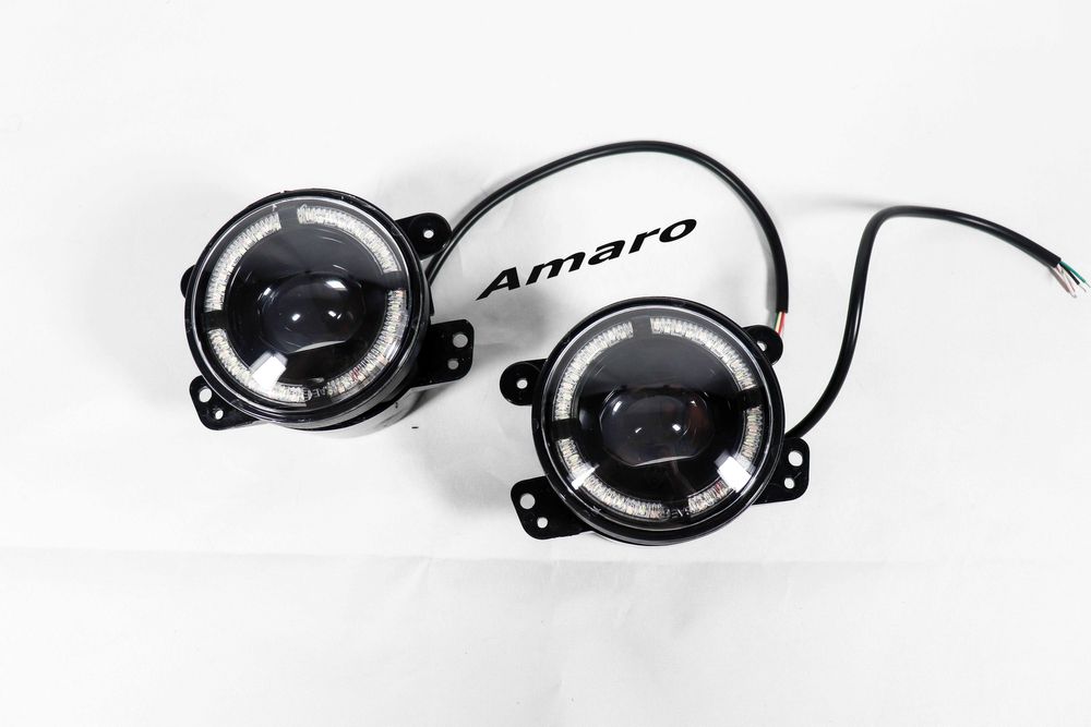 2 Farois de Nevoeiro em Led/Angel Eyes para Carro/Jipe Nº3 | NOVOS