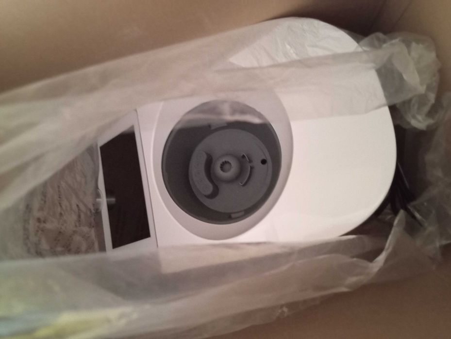 Cozinha com máquina inteligente