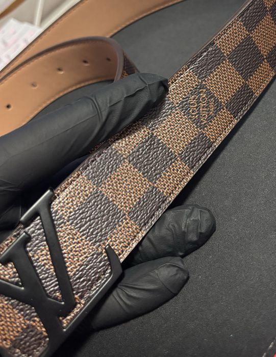 Modny męski pasek louis vuitton paris