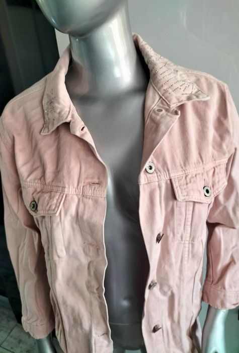 Katana jeansowa długa