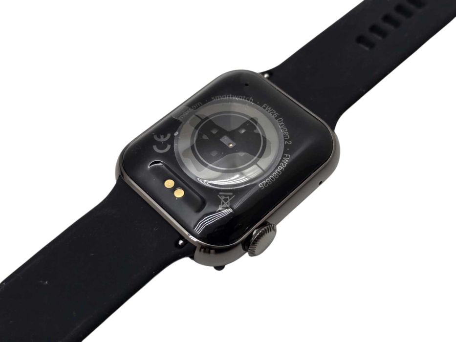 NOWY Smartwatch Maxcom FW26 Pro Czarny - zestaw