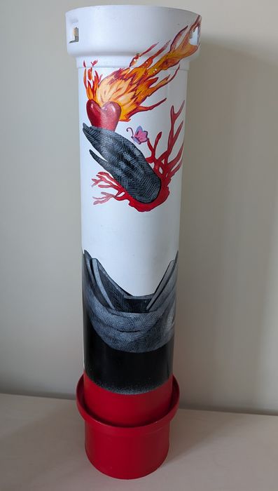 Металевий тубус з під снаряду 155мм за донат