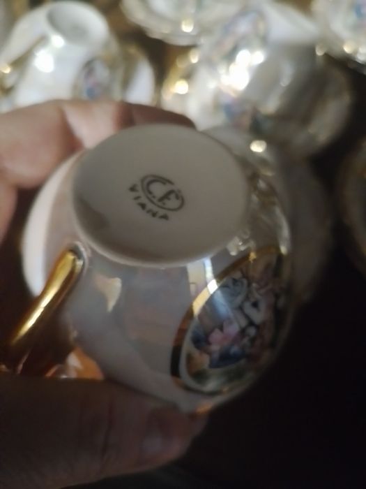 Serviço  de chá  e café porcelana  de CF Viana
