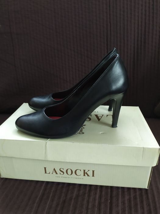 Szpilki  skórzane Lasocki r.36