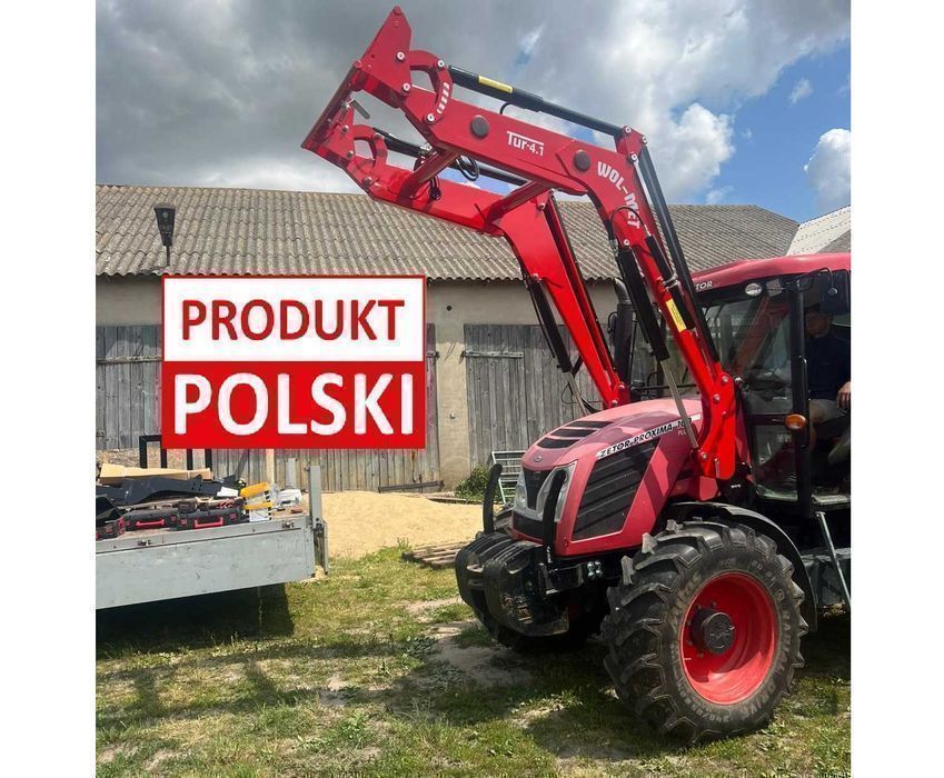 PROMOCJA-Ładowacz czołowy WOLMET tur 4-1500kg-JOY-EURO RAMKA samopoziom-tur ursus tur zetor-DOSTAWA pod wskazany adres