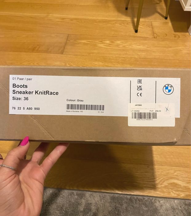 Botas Sneaker KnitRace BMW