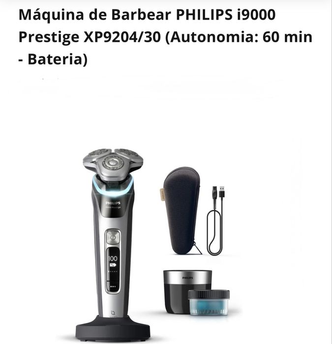 Maquina de barbear Philips I9000 nova selada