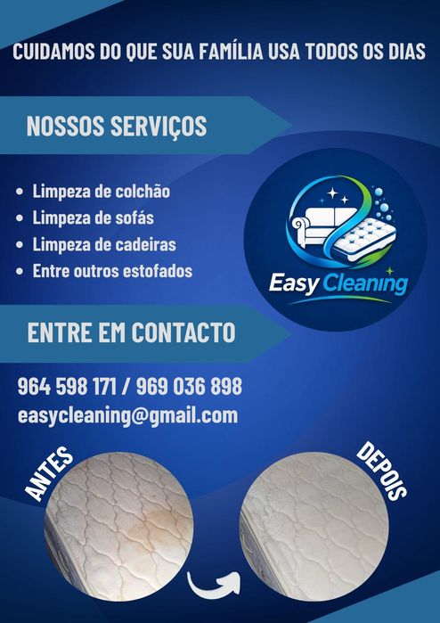 Limpeza de estofados