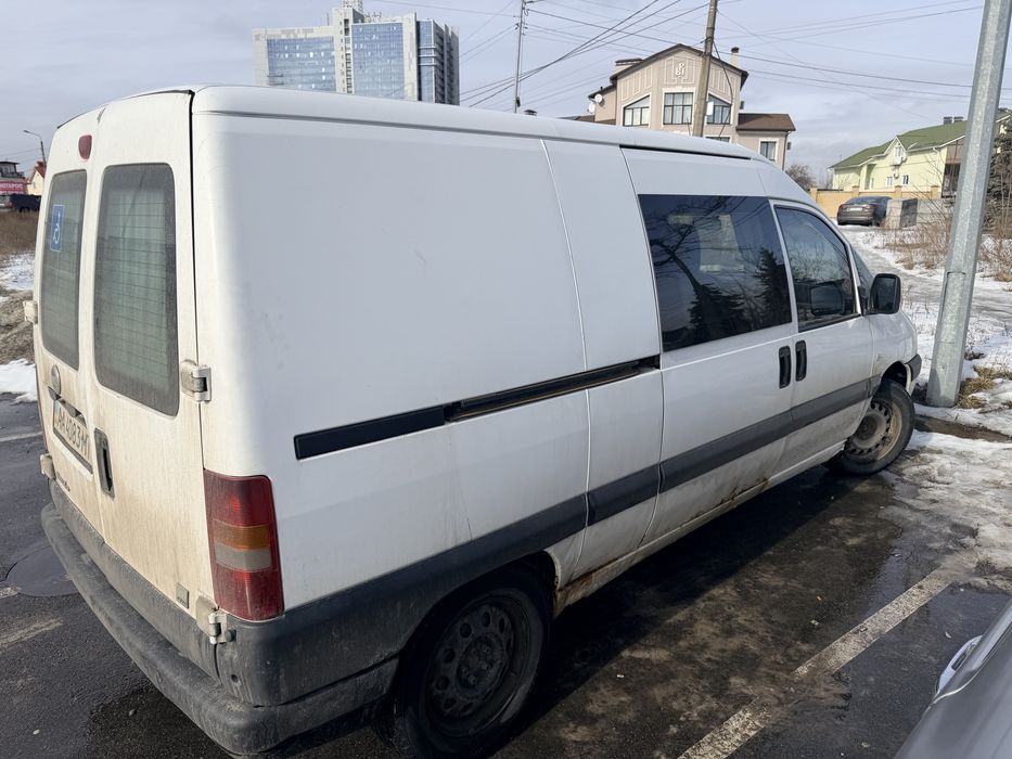 Fiat scudo 2006 1.9 turbodiesel пасажирський