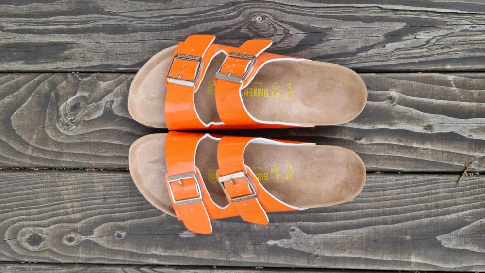 Биркенштоки босоножки клоги сланцы BIRKENSTOCK® ARIZONA тапки ортопеды