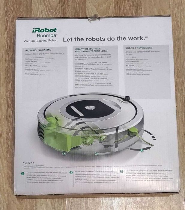 Odkurzacz automatyczny Robot sprzątający iRobot Roomba 772E