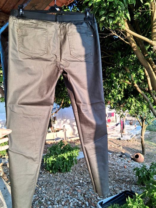 Calça Denim Co,com blazer Lefties.