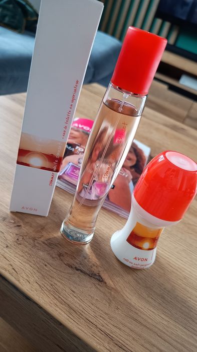 Zestaw Avon perfumy dezodorant White Summer