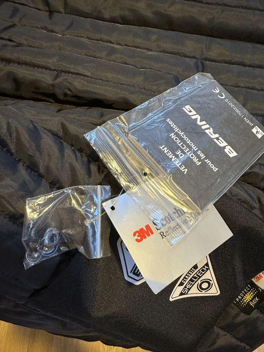 Casaco Mota Novo marca Bering Lady Body Fit tamanho T3/L Preto