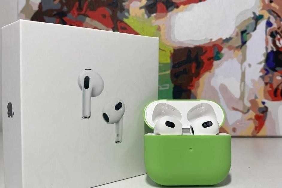 Беспроводные наушники Аирподс 3 1в1 с+ чехол в подарок!!