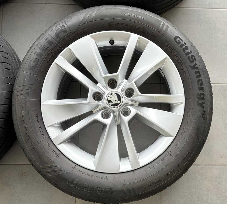 Felgi Aluminiowe koła 17” et45 7j 5x112 Skoda Karoq Kodiaq Superb VW