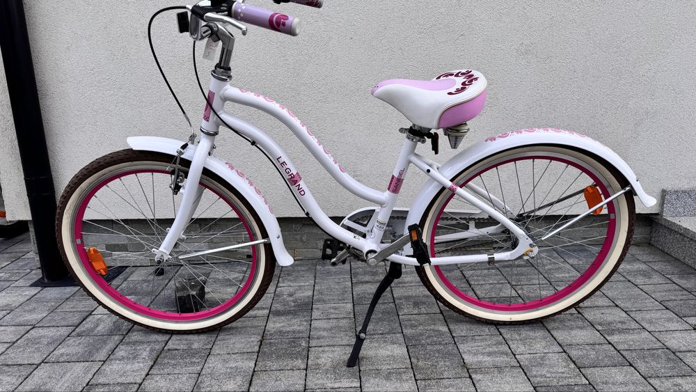 Super stan Rower Legrand koła 24” dla dziewczynki ok 6-9 lat