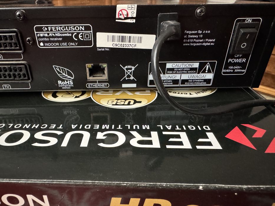 Tuner DVB-S/T Ferguson Ariva HD combo