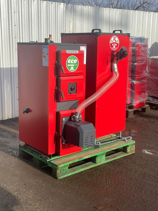 Kocioły CO  Piece   Wielopaliwowe 5Klas Ecodesign. Pelet Ekogroszek 10KW