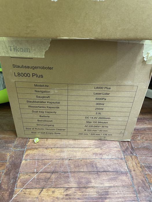 Миючий робот пилосос Tikom L8000 Plus