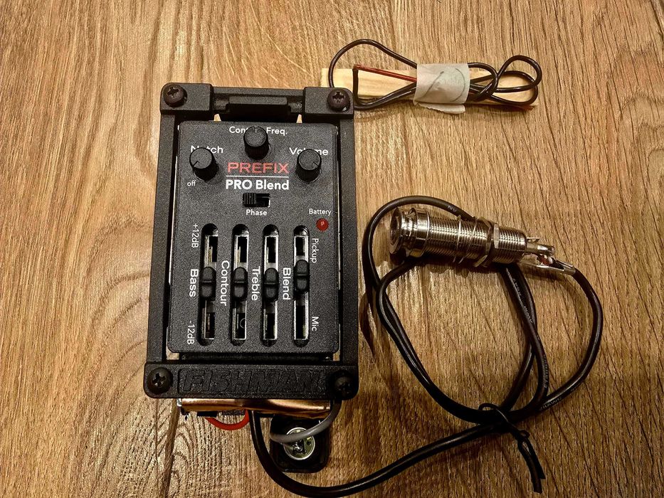 FISHMAN Prefix Premium Blend Wide Pick-up przystawka gitarowa jak nowa