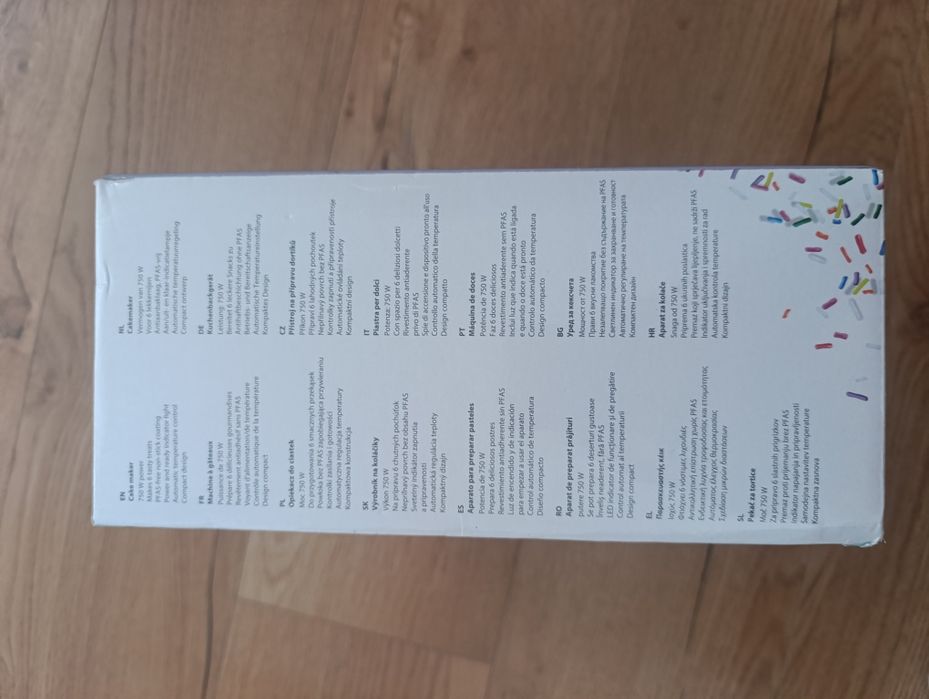 nowy opiekacz do ciastek