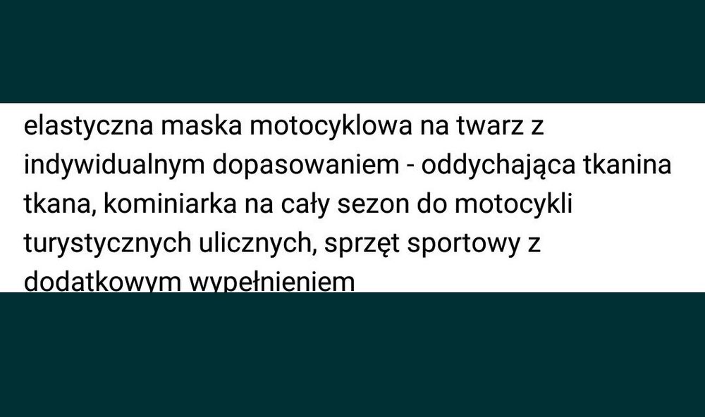 Maska kominiarka