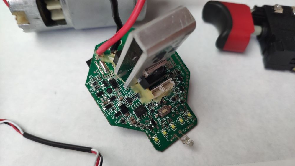 Parkside PEÇAS pistola chave de impacto PASSK 20-LI B2 PEÇAS