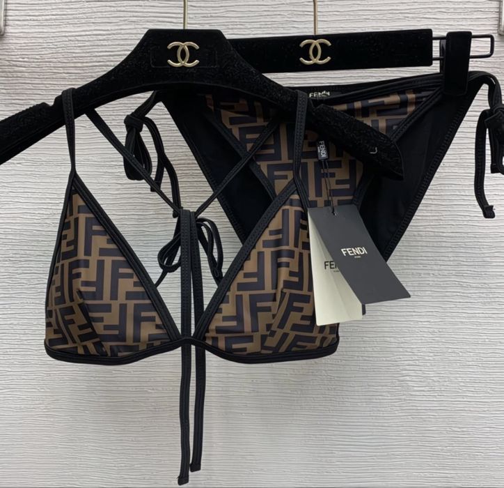 Купальник жіночий роздільний Gucci Dior Chanel Fendi