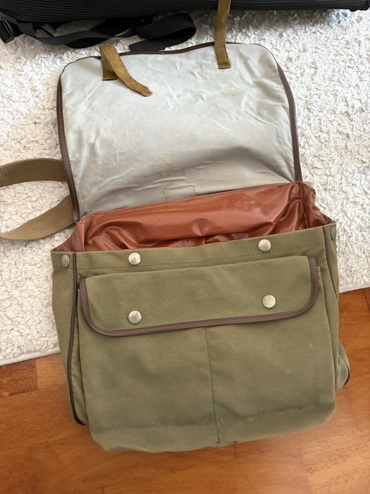 retro torba wedkarska spinnig abu szwecja