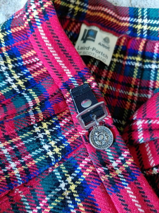 Oryginalny szkocki damski kilt 100% wełna