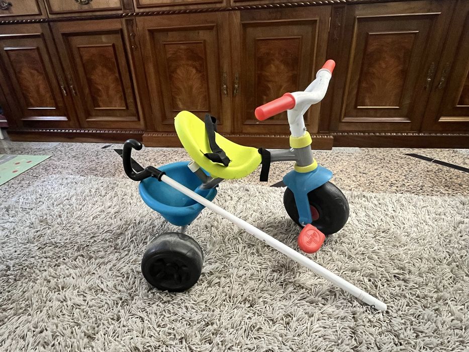 Triciclo Evolutivo para crianças com barra parental