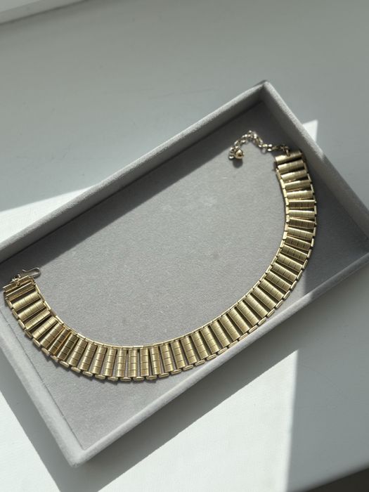 Вінтажний чокер NAPIER, Vintage Gold-Tone Collar USA | 1970-80 роки