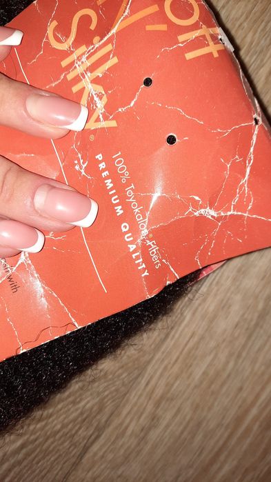 Волнистые афро волосы Тойокалон Toyokalon