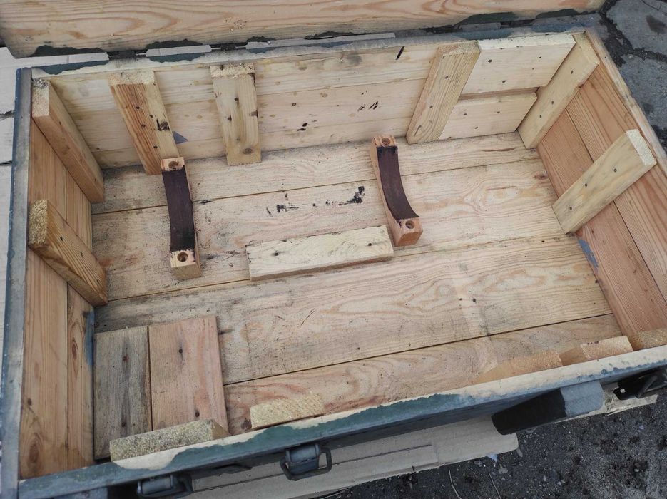 Skrzynia wojskowa na amunicje 125NB-A-D-81