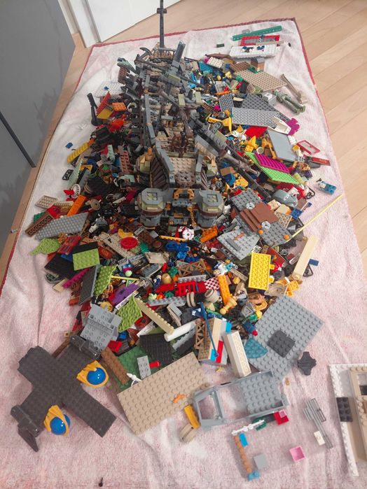 Klocki cobi itp. Statek piraci z karaibów, rózne klocki ok. 5, 2 kg