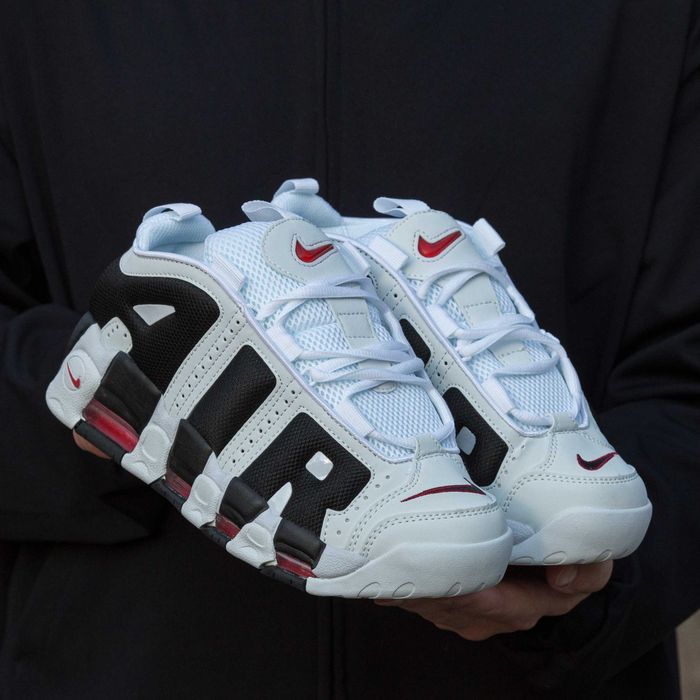 !SALE! Nike Air More Uptempo Low White Black 40 41 42 43 44 45 найк